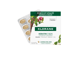 KLORANE QUININA KERATIN CAPS 30 UNDS.